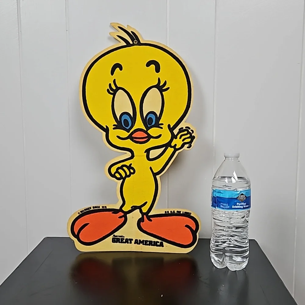 1975 Vintage Marriotts Great America Felt Tweety Bird